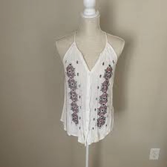 Anthropologie Mine boho Aztec tank blouse size Large - Picture 2 of 4